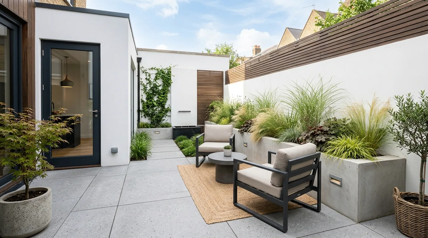 Vertical Courtyard Planting